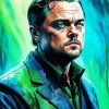 Abstract Leonardo DiCaprio Diamond Painting