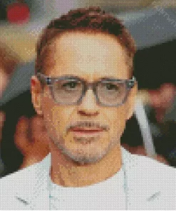 Actor Robert Downey JR Diamond Painting