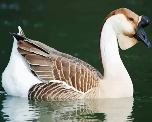 African Goose Diamond Painting