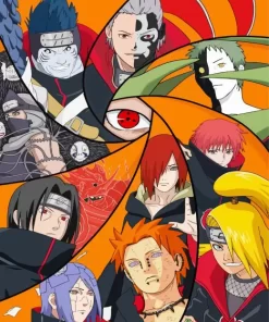 Akatsuki Naruto Shippuden Diamond Paintings