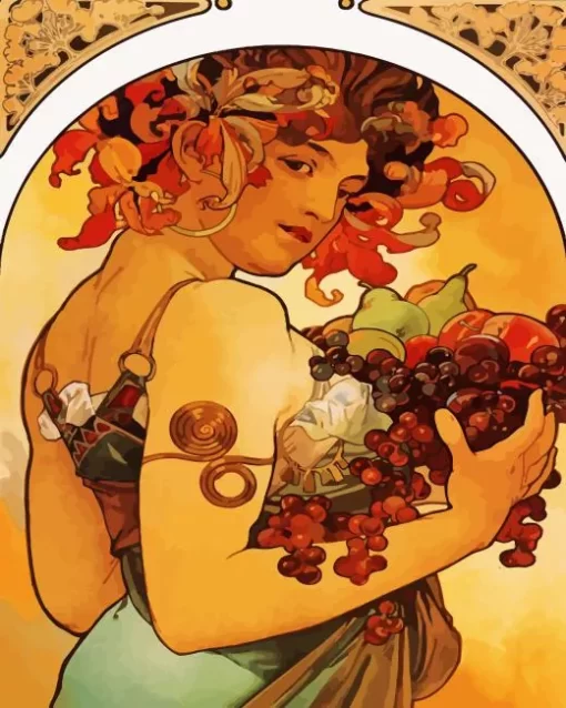 Alphonse Mucha Diamond Paintings