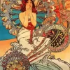 Alphonse Mucha Monaco Diamond Paintings