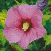 Althea Hibiscus Syriacus Diamond Painting