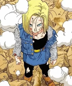 Android 18 Dragon Ball Z Diamond Paintings