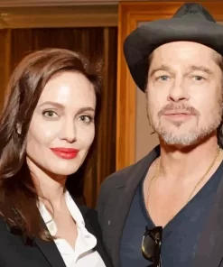 Angelina Jolie And Brad Pitt Diamond Painting