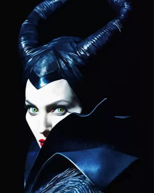 Angelina Jolie maleficent Diamond Paints