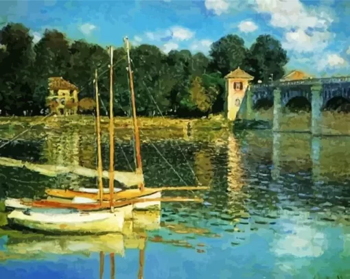 The Argenteuil Bridge Diamond Paintings