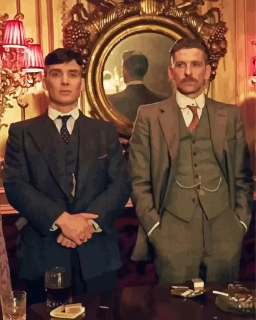 Arthur And Tommy Peaky Blinders Diamond Paintings