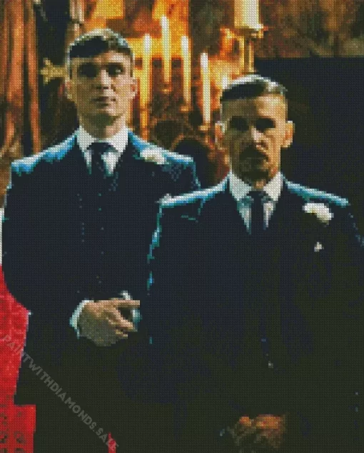 Arthur And Tommy Shelby Diamond Dotz