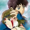 Ashitaka And San Princess Mononoke Diamond Paints