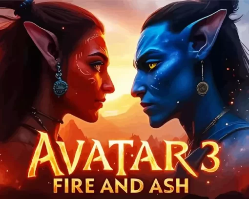 Avatar Fire And Ash Film Poster