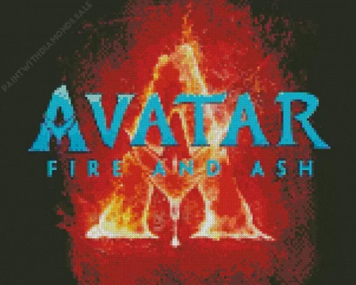 Avatar Fire and Ash Poster Diamond Dotz