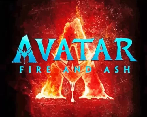 Avatar Fire and Ash Poster Diamond Paints