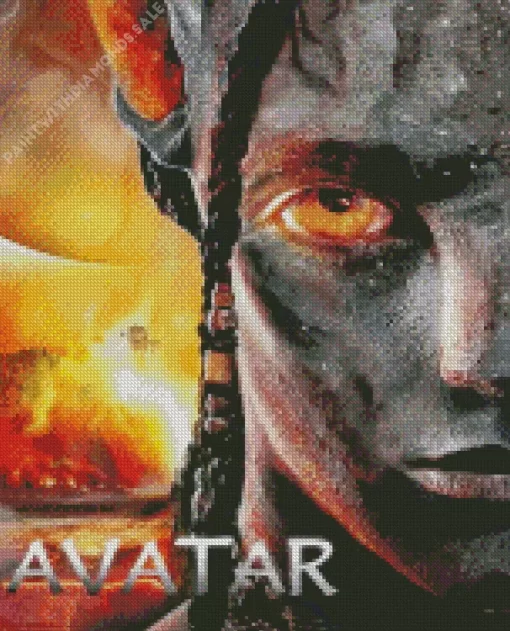 Avatar Movie Poster Diamond Dotz