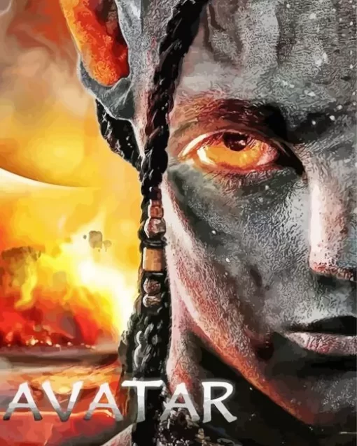 Avatar Movie Poster Diamond Paints