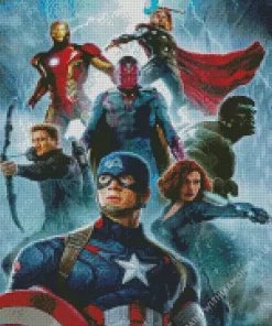 Avengers Age of Ultron Diamond Paintings