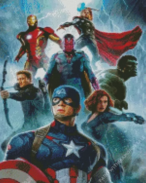 Avengers Age of Ultron Diamond Paintings