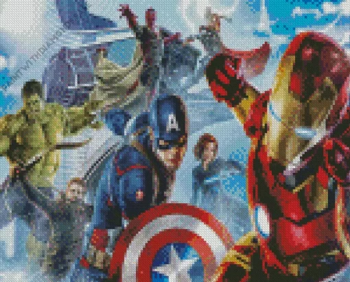 Avengers Age of Ultron Marvel Diamond Paintings