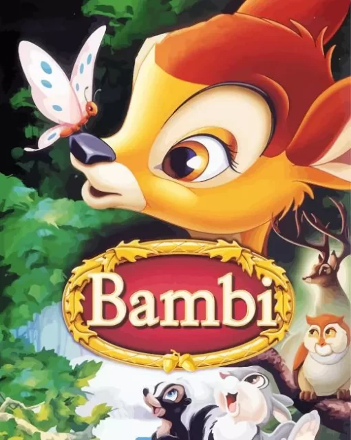 Bambi Animation Diamond Painting