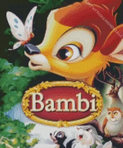 Bambi Animation Diamond Painting