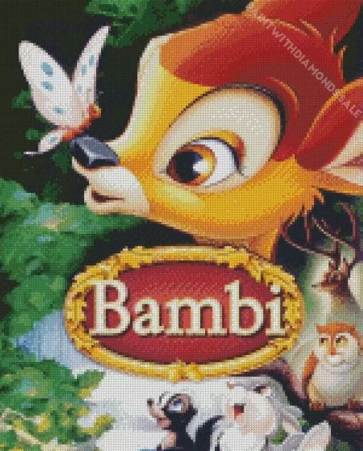 Bambi Animation Diamond Painting