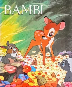 Bambi Animation Poster Diamond Painting