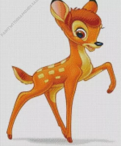 Bambi Cartoon Diamond Painting