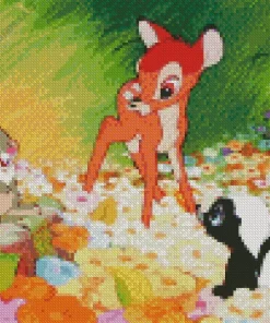 Bambi Characters Diamond Painting