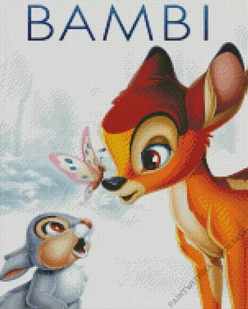 Bambi Poster Diamond Painting