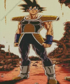 Bardock Dragon Ball Z Diamond Dotz