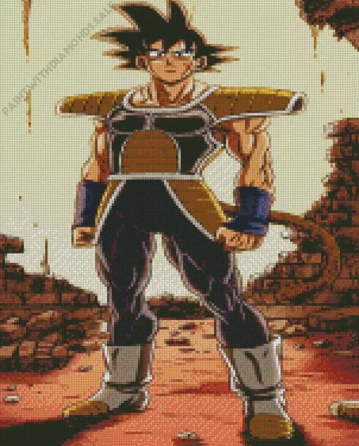 Bardock Dragon Ball Z Diamond Dotz