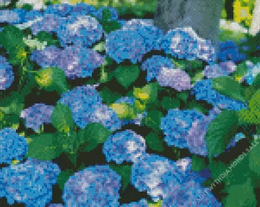 Bigleaf Hydrangeas Diamond Painting