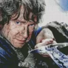 Bilbo Baggings Lord of the rings Diamond By Numbers