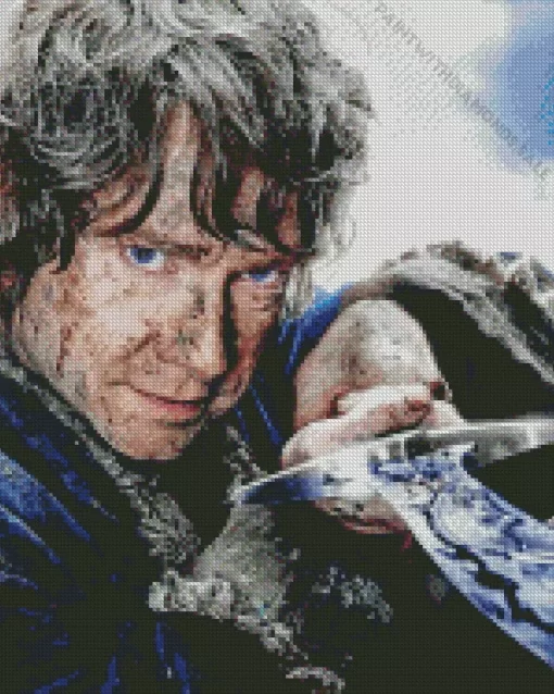 Bilbo Baggings Lord of the rings Diamond By Numbers