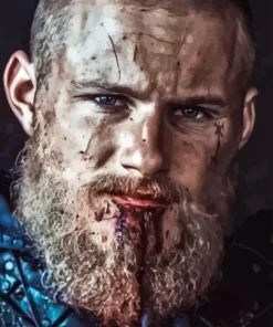 Bjorn Lothbrok Vikings Character diamond dotz