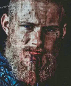 Bjorn Lothbrok Vikings Character diamond paints