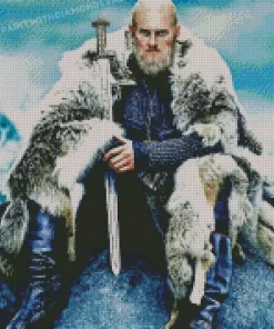 Bjorn Lothbrok Vikings Serie diamond paints