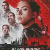 Black Widow Film Poster Diamond Dotz