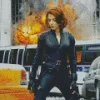 Black Widow Natasha Romanoff Diamond Dotz