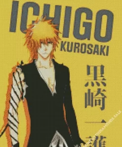 Bleach Ichigo Kurosaki Poster Diamond Dotz