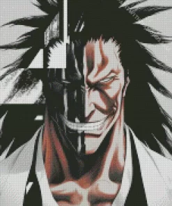 Bleach Kenpachi Zaraki Diamond Dotz