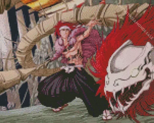 Bleach Renji Abarai Diamond Dotz