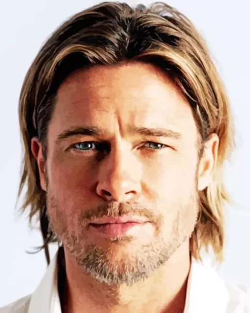 Brad Pitt Diamond Painting