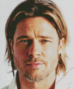 Brad Pitt Diamond Painting