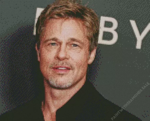 Brad Pitt Actor Diamond Painting