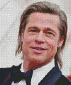 Brad Pitt American Actor Diamond Painting