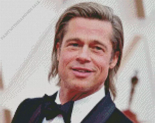 Brad Pitt American Actor Diamond Painting