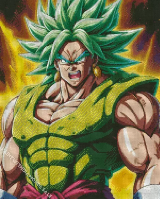 Broly Dragon Ball Z Diamond Dotz