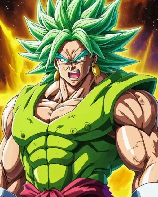 Broly Dragon Ball Z Diamond Paintings