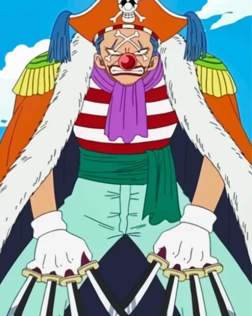 Buggy The Clown One Piece Diamond Paintings